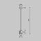 Крепление потолочное Maytoni Technical Accessories for tracks Flarity TRA158C-IPCL1-B