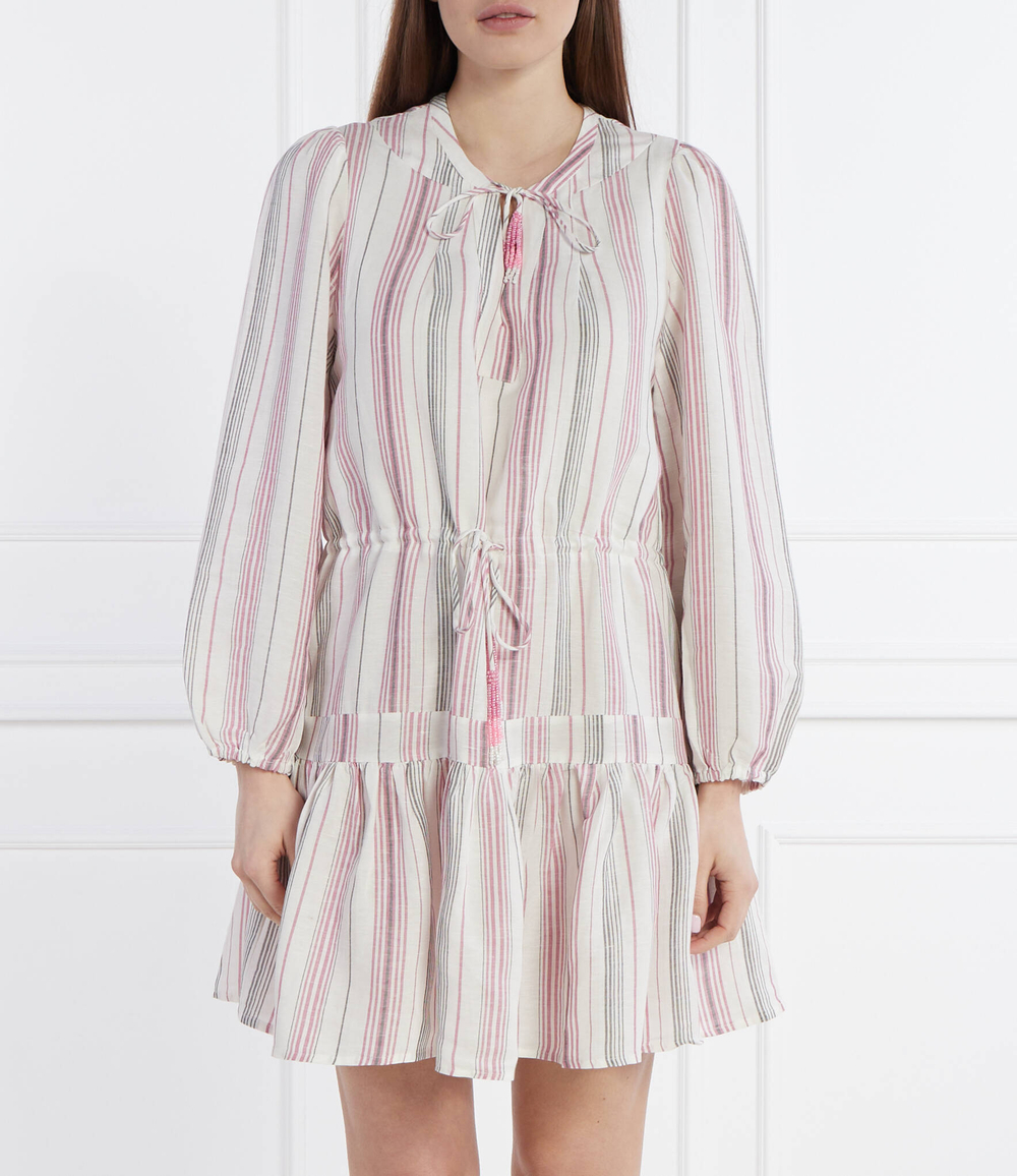 Льняное платье DEBBIE Pepe Jeans London - белый(PL953497)