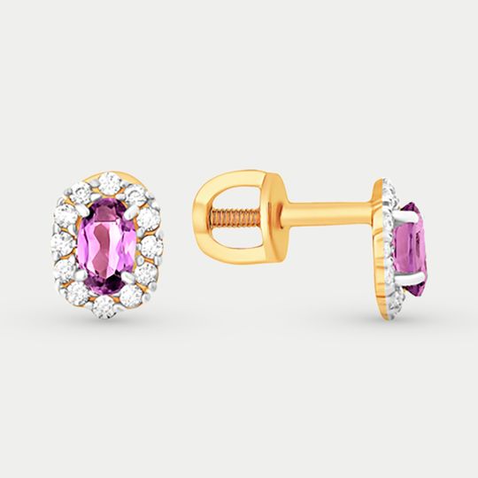 Серьги золотые