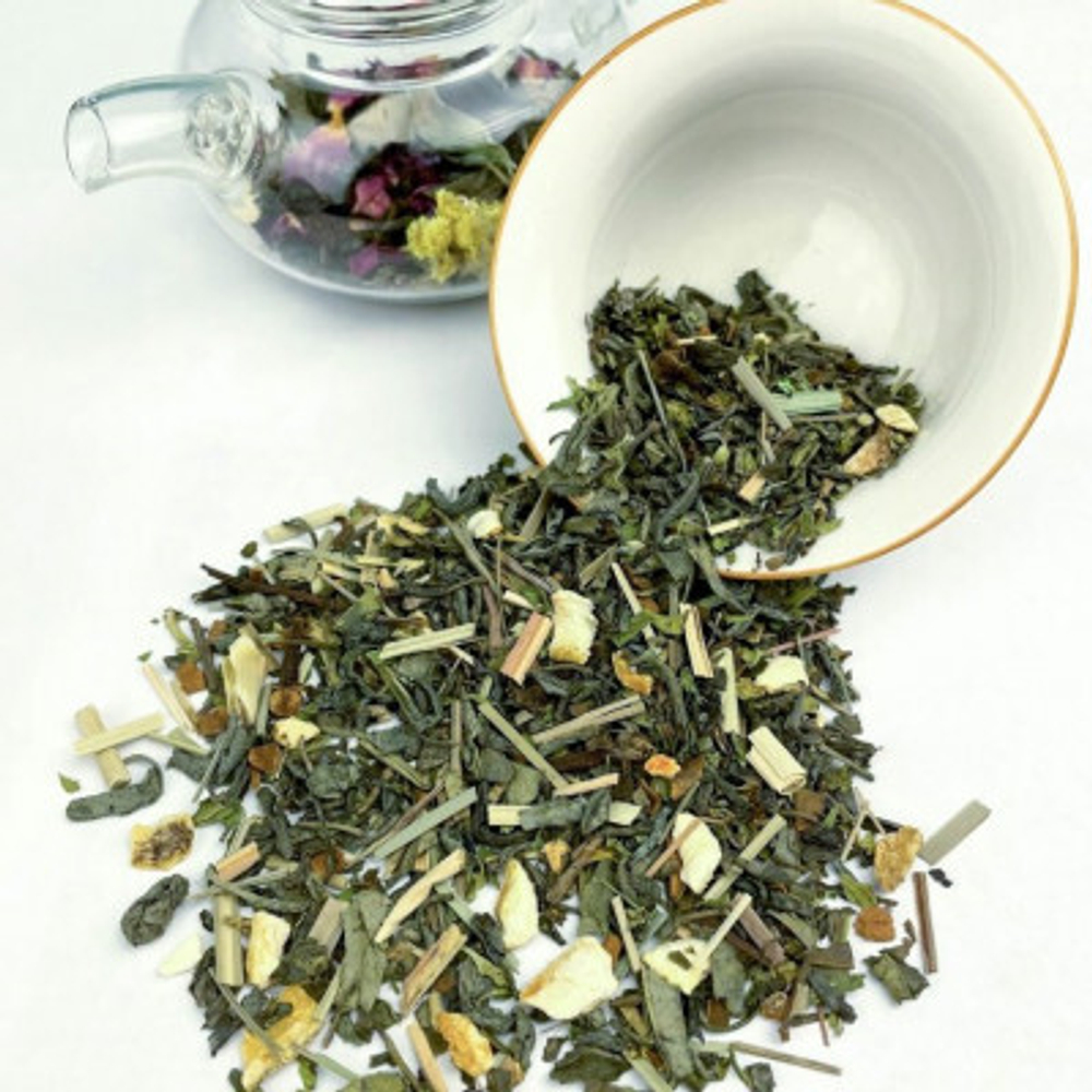 Зеленый чай BERRY-TEA "По-мароккански" | 18гр под стакан | Эконом