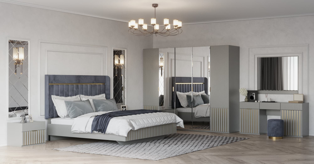 Коллекция “Сидея” серая