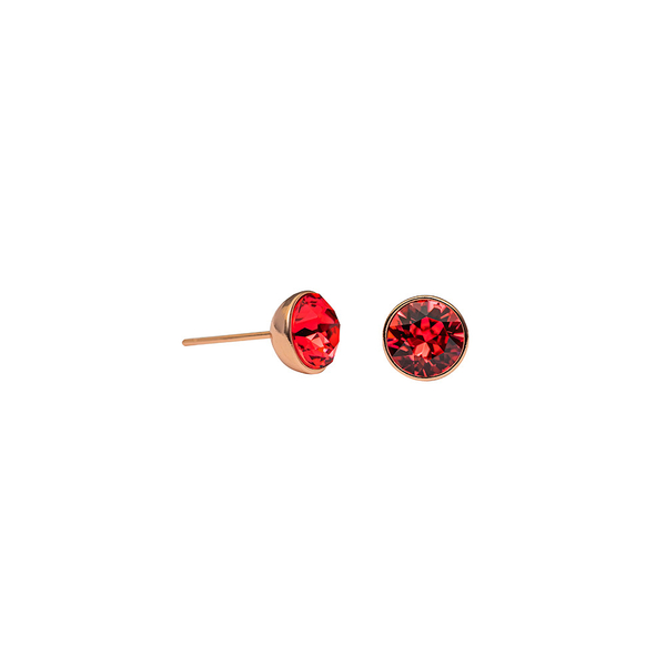Серьги-пусеты Fiore Luna Indian Pink SWE298 IP RG