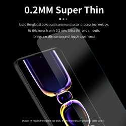 Защитное стекло с прозрачными рамками от Nillkin для Xiaomi Poco F5 Pro, серия H+Pro Anti-Explosion Glass Screen Protector