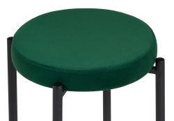 Табурет Кудо velutto 33 / черный