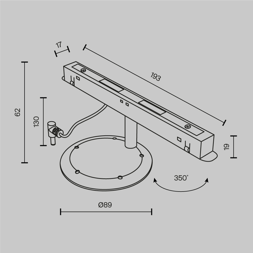 Коннектор для Яндекс Станции Мини TRA034CVC-B