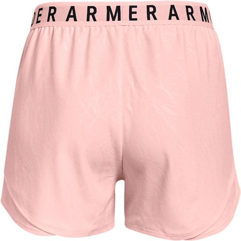 Женские Шорты теннисные Under Armour Womens Play Up Shorts Emboss 3.0 - pink