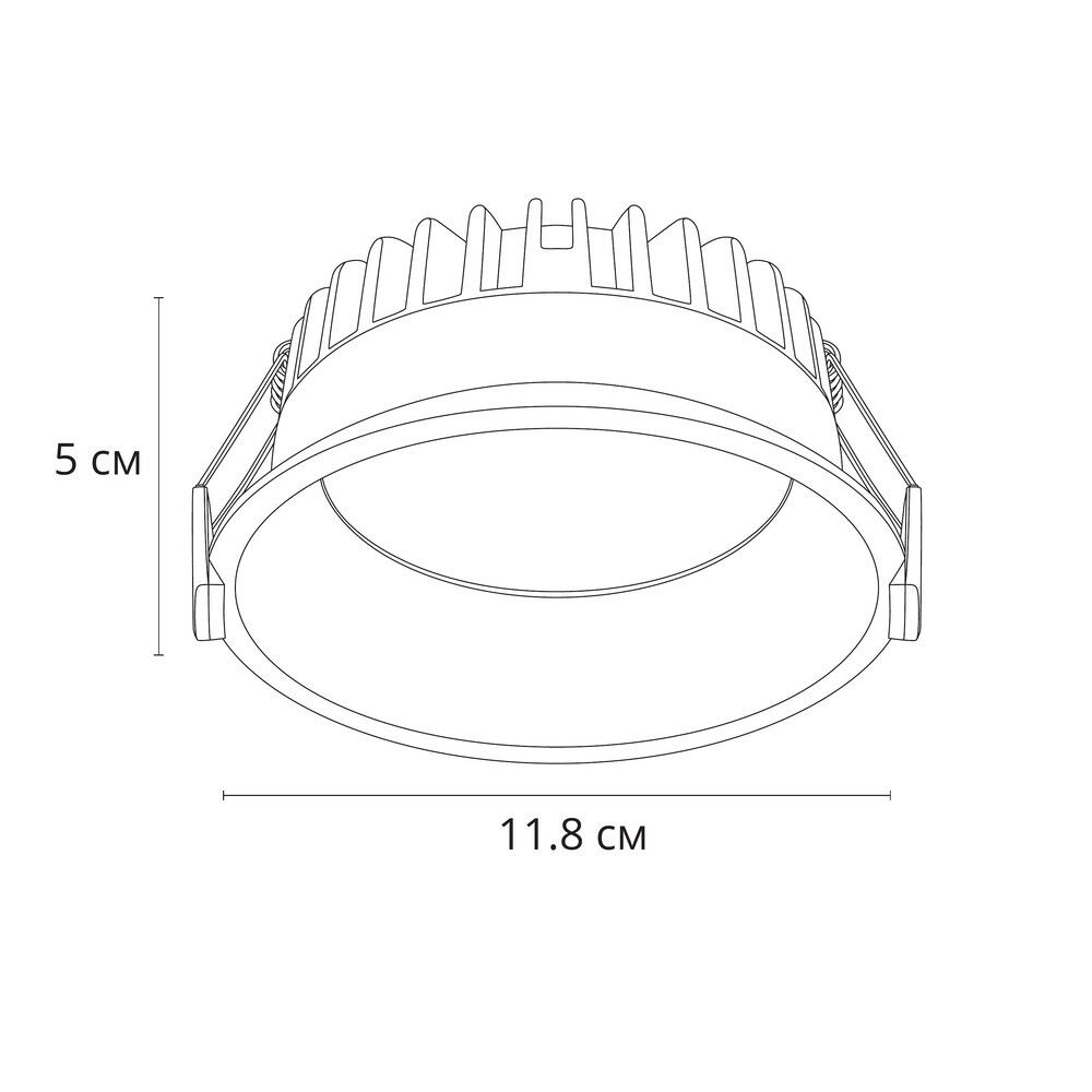 Точечный встраиваемый светильник Arte Lamp