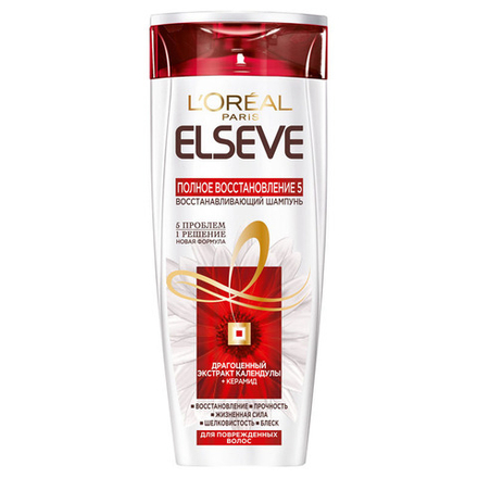 L'Oreal Paris Эльсэв 400мл шампунь Полное восст. 5 укреп. д/повр.и секущ.волос