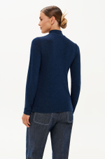 23341 Водолазка женская (темно-синий)