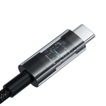 USB-A - USB-C Кабель Baseus Gem Charging+Data 100W 2m - Cluster Black