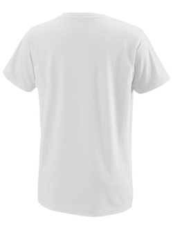 Футболка для мальчика теннисная Wilson Team II Tech Tee Youth - white