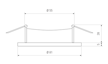 Точечный светильник 9210 WH (белый) Elektrostandard