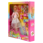 Кукла тип Модель на шарнирах с аксессуарами, коробка 2328A