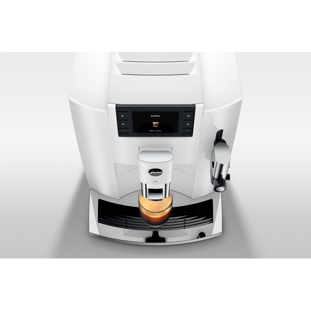 Автоматическая кофемашина Jura E8 Piano White 15585