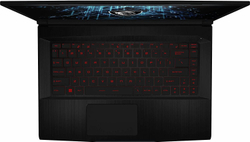 Ноутбук MSI GF63 12HW-005XRU Core i5 12500H 16Gb SSD512Gb Intel Arc A370M 4Gb 15.6" IPS FHD (1920x1080) Free DOS black WiFi BT Cam (9S7-16R712-005)