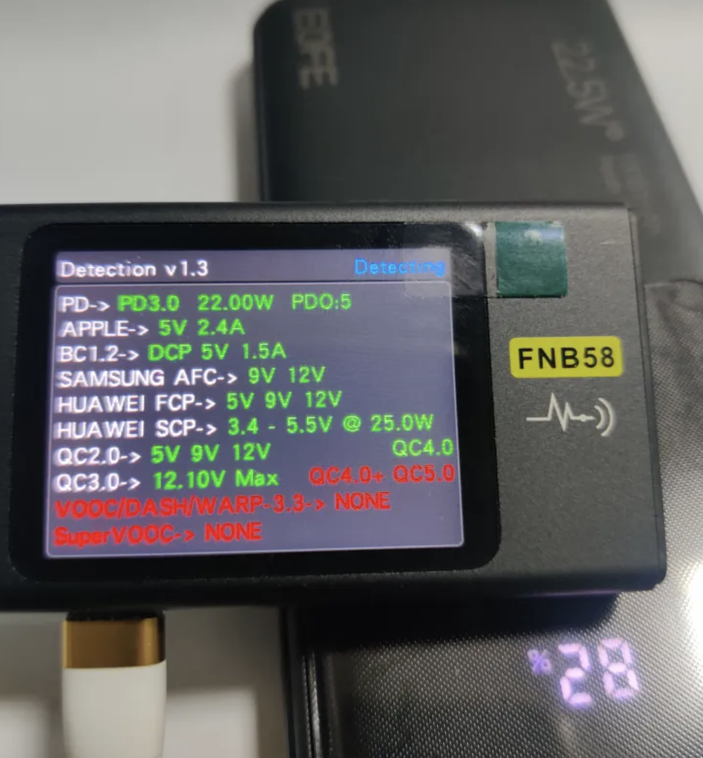 G101 / Внешний аккумулятор EOFE G101 с быстрой зарядкой 22вт, 10000мАч(37вт/ч), цифровой индикатор