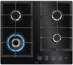 Встраиваемая газовая варочная панель AEG HKB64450NB