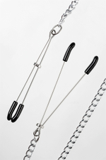 Зажимы на соски «Вилки» на цепочке