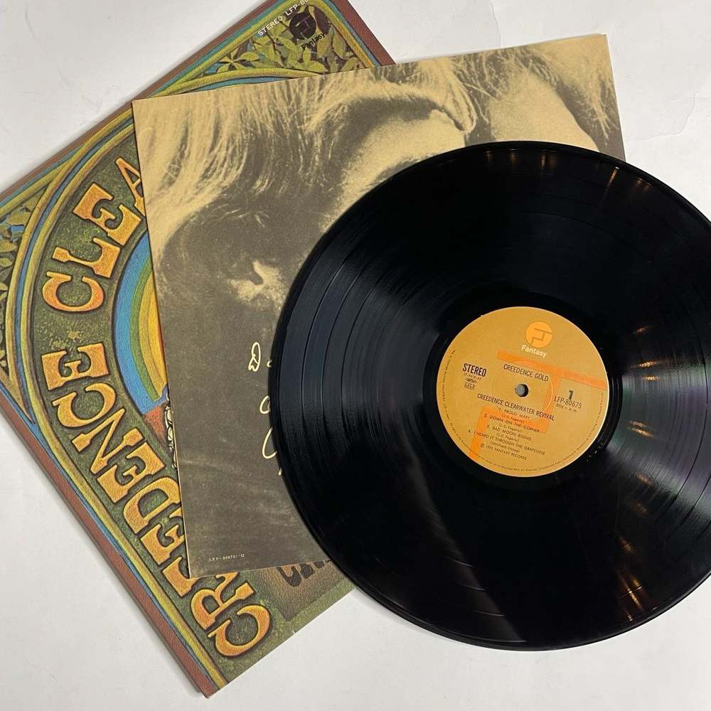 Винтажная виниловая пластинка LP Creedence Clearwater Revival Gold (Japan 1973) (No Obi)