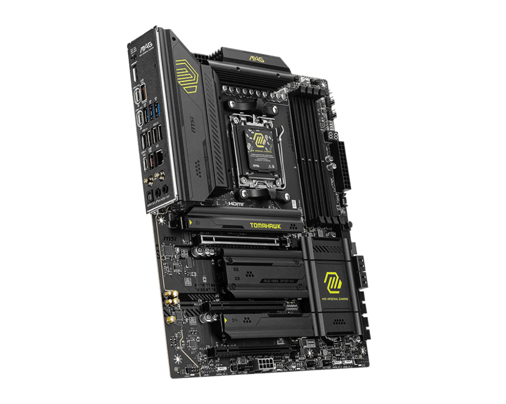 Материнская плата MSI MAG X870 TOMAHAWK WIFI AM5 X870 4xDDR5 4xSATA3 RAID 4xM.2 HDMI DP ATX