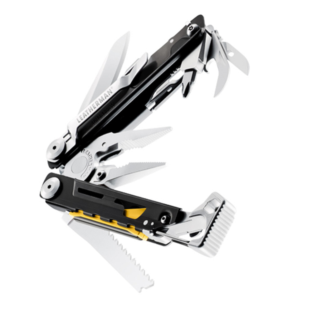Мультитул Leatherman Signal (832265) 115мм 19функций черный карт.коробка