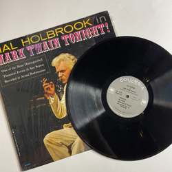 Винтажная виниловая пластинка LP Hal Holbrook Mark Twain Tonight Марк Твен (USA 1959)