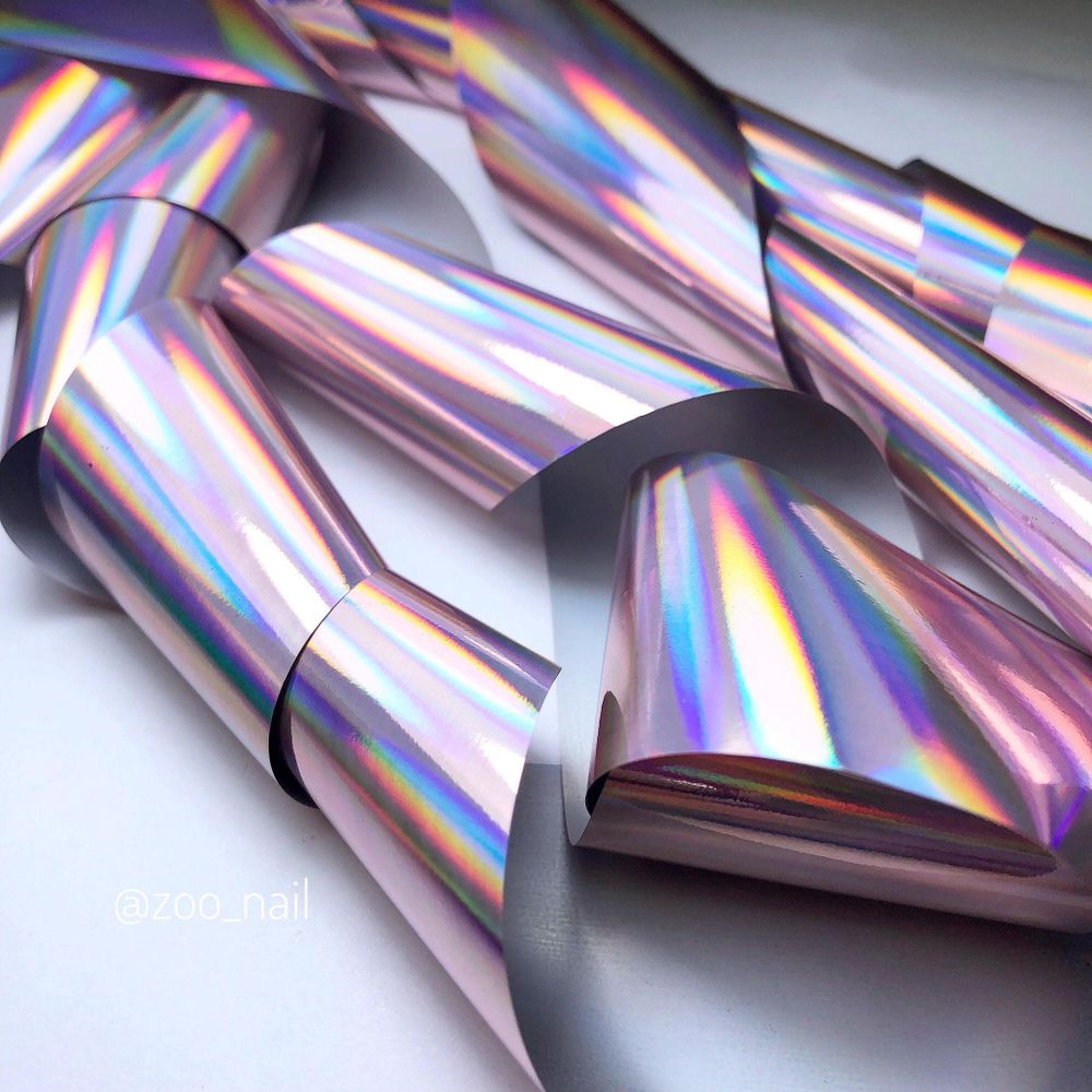 1356 Фольга переводная северное сияние 4*50 см