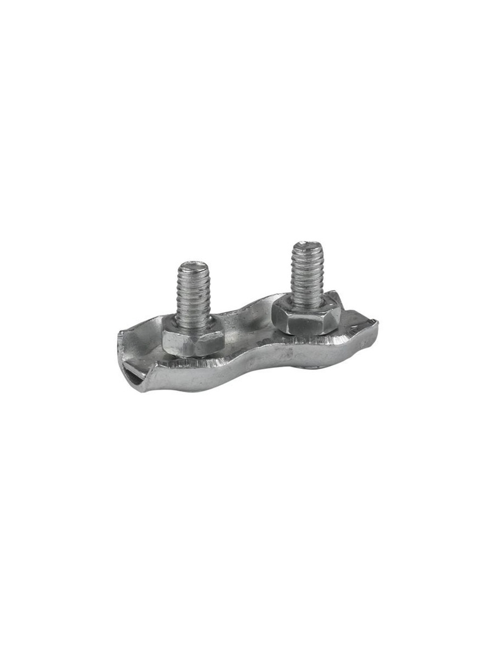 Зажим для троса двойн. Duplex (4мм) EKF zdtd-4