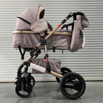 Коляска-трансформер 2в1 Luxmom 530 Хаки текстиль