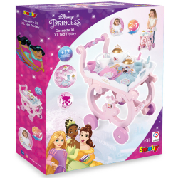 Набор Smoby Disney Princess 312502 тележка с посудой и 17 аксессуарами для сюжетной игры от 3 лет — фото 1