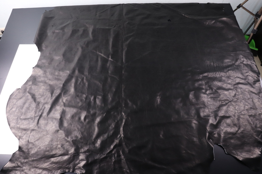 1,2-1,4 кожа подкладочная лицевая чёрная 250 дм² (КЛ)