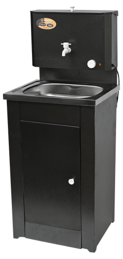 Умывальник дачный "Комфорт" ВИХРЬ с подогревом, нержавейка, серебро