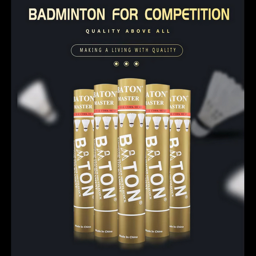 Перьевые воланы Baton Master от производителя Anhui Baton Sports Co