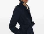 Укороченный тренч Chelsea Heritage с подкладкой Burberry Check