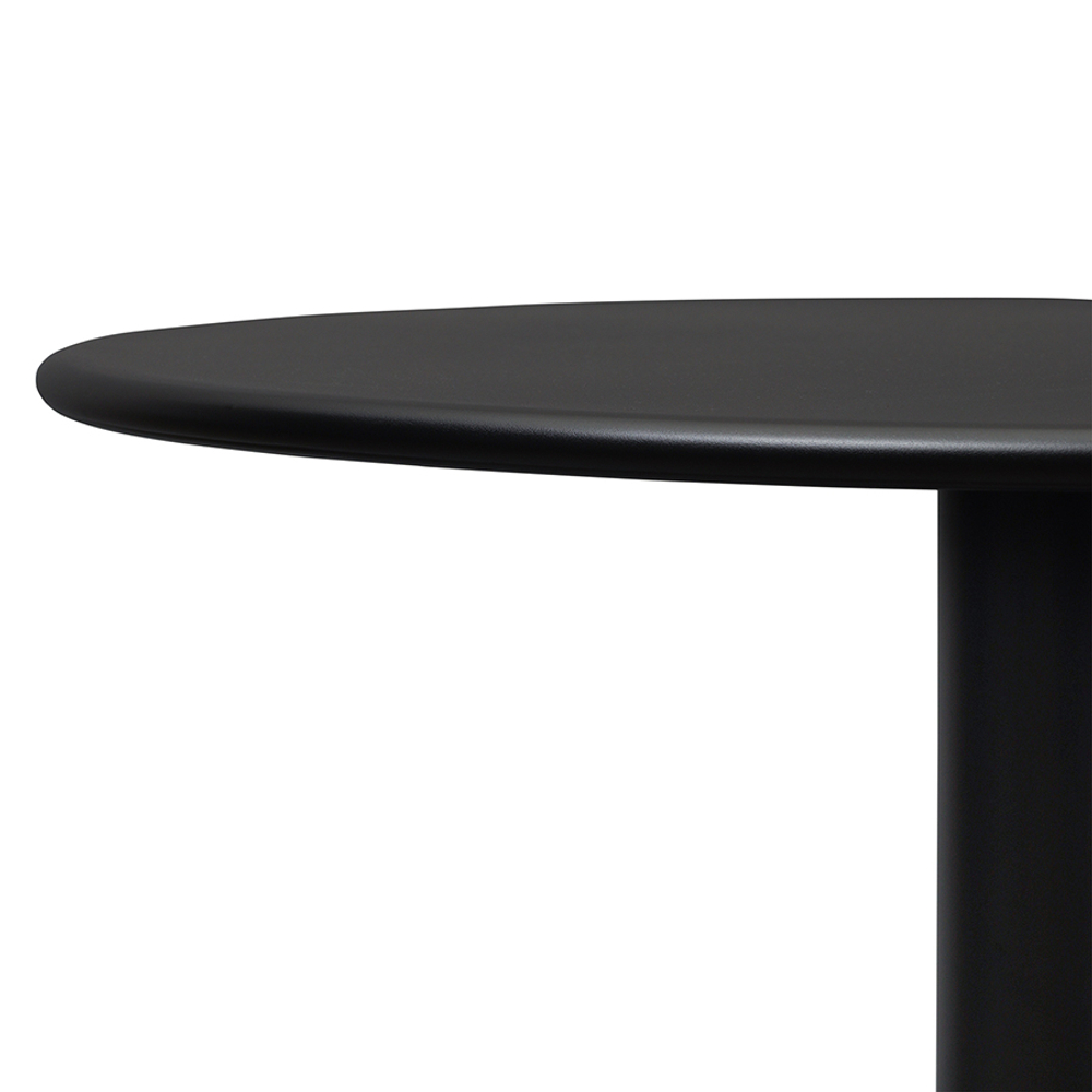 Стол обеденный Bergenson Bjorn Favian, 70 см, черный
