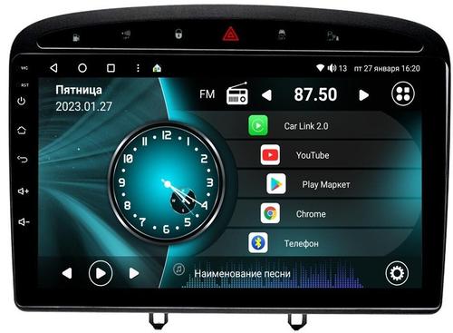 Магнитола для Peugeot 308 2007-2014, 408 2012-2022 - Vaycar VA59-0083 на Android 13, Быстрая, 4G SIM-слот