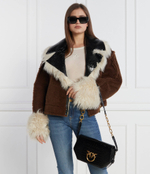 Кожаная сумка через плечо LOVE CLICK EXAGON CLASSIC Pinko - черный(100073 A17O)