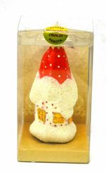 Елочное украшение Домик в подарочной упаковке, h-11 см. (ФУП-6/16)