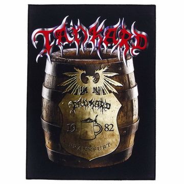 Нашивка спиновая Tankard 1982 Frankfurt бочка (209)