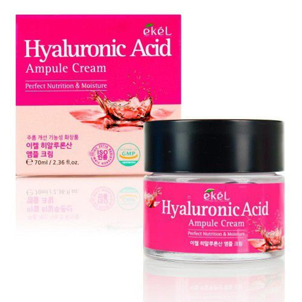 Ekel. Ампульный крем с гиалуроновой кислотой Hyaluronic Acid Ampule Cream