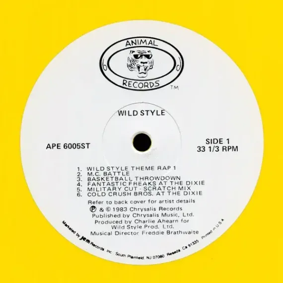 Various – Wild Style - Yellow LP
