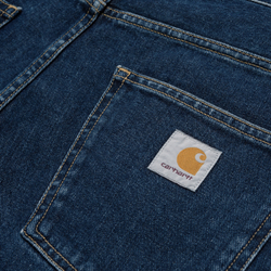 Джинсы мужские Carhartt WIP Newel Blue Stone Washed