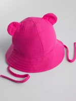 Панама летняя с ушками на завязках для детей