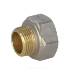 Переход латунь никель реборда Ду 40х32 (1 1/2"х1 1/4") ВР/НР 9021 ГОСТ 32585-2013 Aquasfera 9021-09