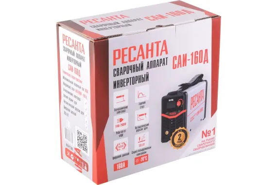 Сварочный инвертор "РЕСАНТА" САИ-160Д