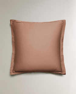 ZARA HOME (300 НИТЕЙ) НАВОЛОЧКА ИЗ ХЛОПКА, РОЗОВЫЙ