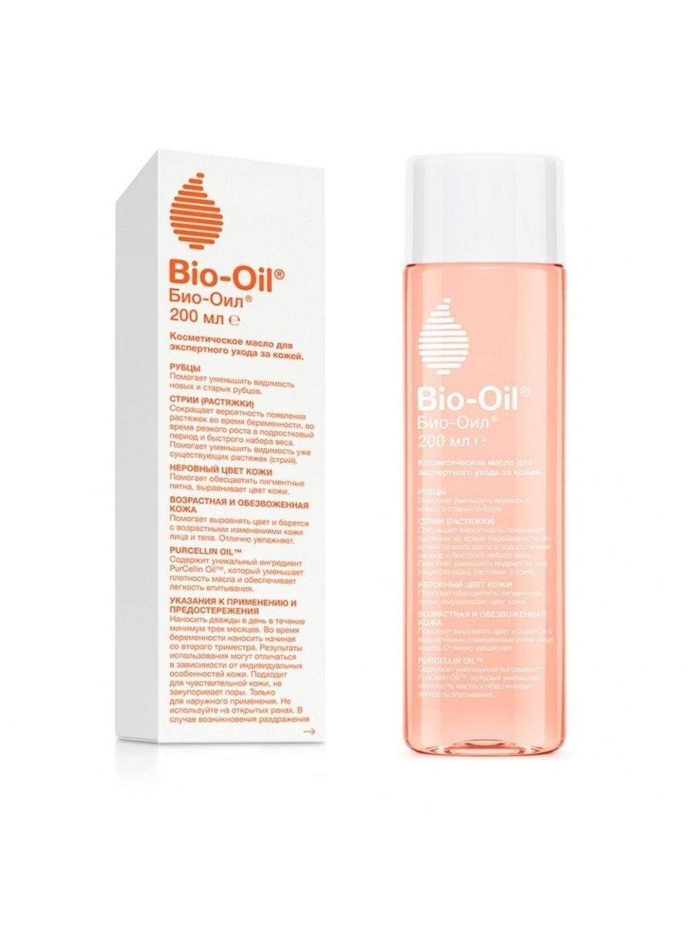 Bio-Oil Масло косметическое от шрамов растяжек неровного тона 200мл –  купить за 2 124 ₽ | Shvabra24 - товары для дома и красоты