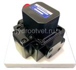 MOOG 072 аналог - SFL214 - Сервоклапан Ду16 двухкаскадный типа сопло-заслонка с L = обратная связь по усилию, притычная поверхность по ISO 10372-06