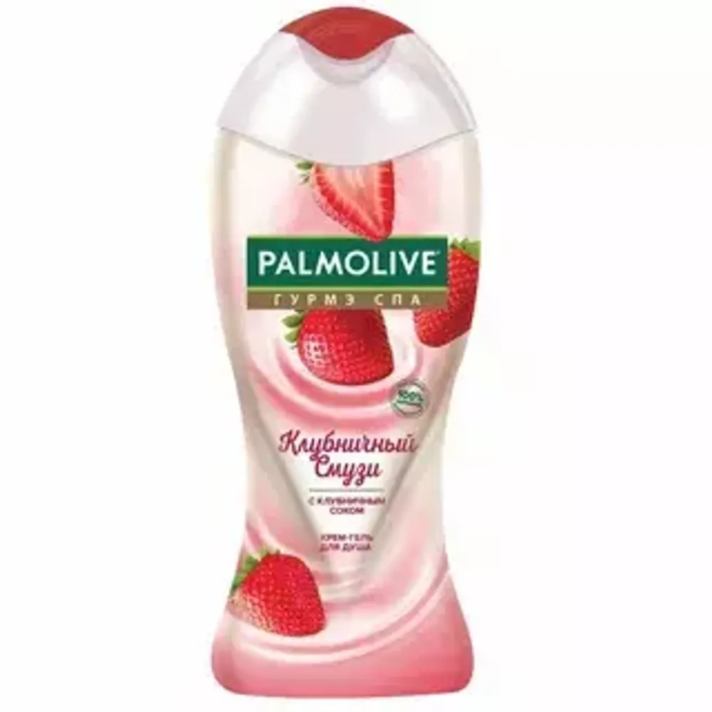 250мл PALMOLIVE Гель д/душа  Гурмэ-СПА Клубничный Смузи *6 *12