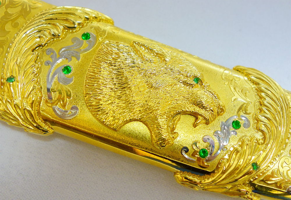 Дамасский нож "Пантера"